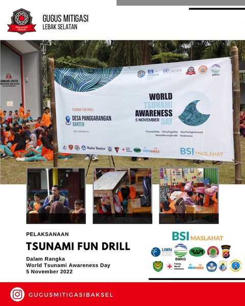 Sigap Tsunami Tsunami Fun Drill
