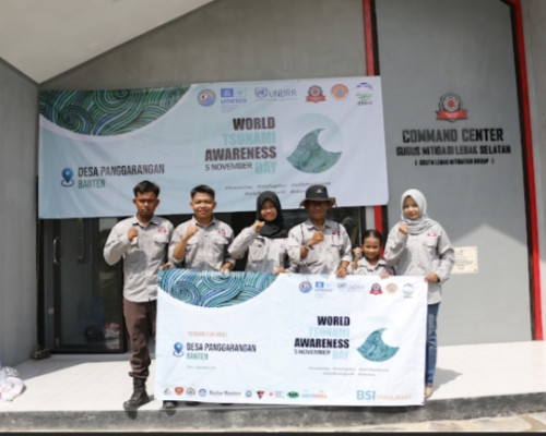 Sigap Tsunami Desa Panggarangan Libatkan Kelompok Rentan dalam Tsunami Fun Drill 2022