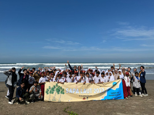 Sigap Tsunami Sapa Laut di Desa Panggarangan Bersama Universitas Multimedia Nusantara dan Gugus Mitigasi Lebak Selatan