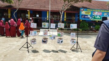 Sigap Tsunami Tiramitsu: Belajar Mitigasi Melalui Kubus Kreasi 