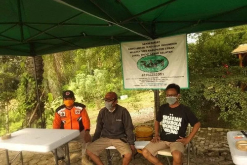 Sigap Tsunami Warga selatan Lebak bentuk komunitas Gugus Mitigasi Bencana